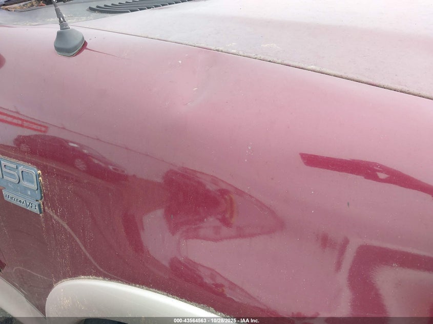 1998 Ford F-150 Lariat/Standard/Xl/Xlt VIN: 2FTZX18W5WCA56728 Lot: 43564563