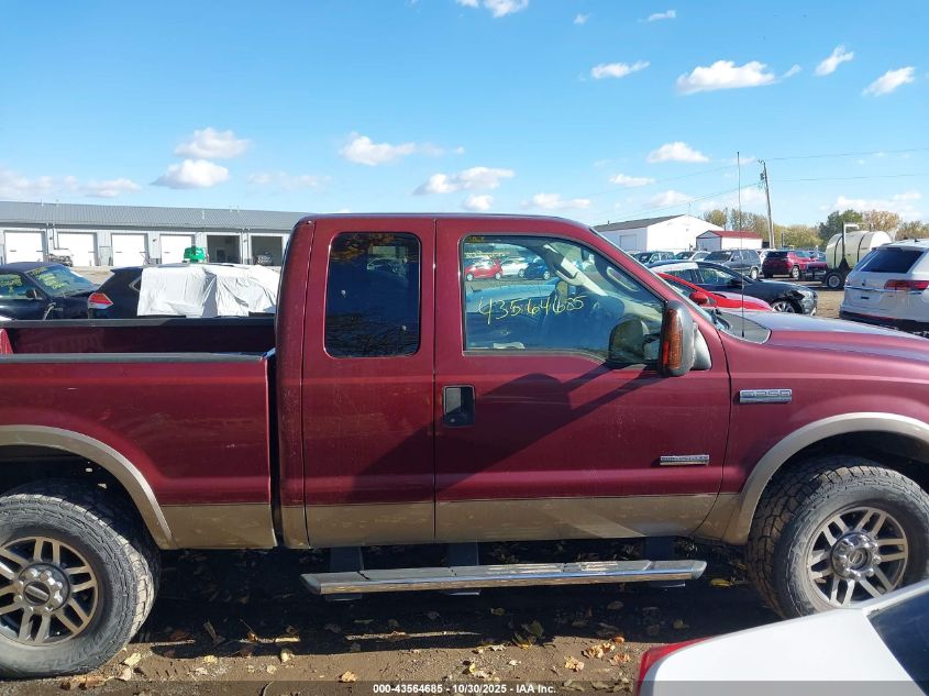 2005 Ford F-250 Lariat/Xl/Xlt VIN: 1FTSX21PX5EC74196 Lot: 43564685