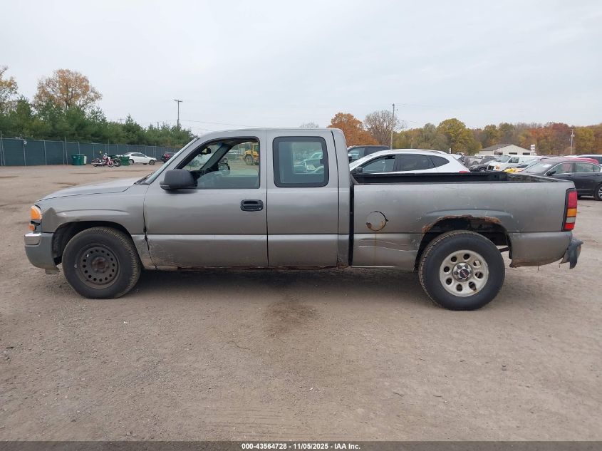 2007 GMC Sierra 1500 Classic Work Truck VIN: 1GTEC19X87Z182734 Lot: 43564728
