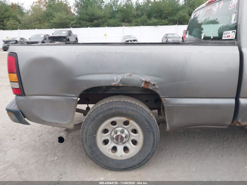 2007 GMC Sierra 1500 Classic Work Truck VIN: 1GTEC19X87Z182734 Lot: 43564728