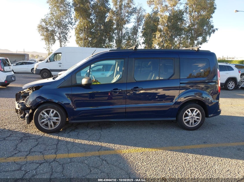 2019 Ford Transit Connect Xlt VIN: NM0GE9F29K1424218 Lot: 43564732