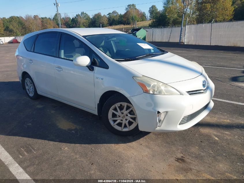 JTDZN3EU9C3050260 TOYOTA PRIUS V Photo 1