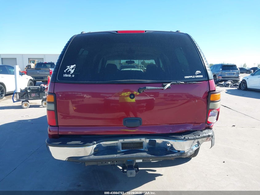 2005 Chevrolet Suburban 1500 Ls VIN: 3GNEC16Z15G200680 Lot: 43564753