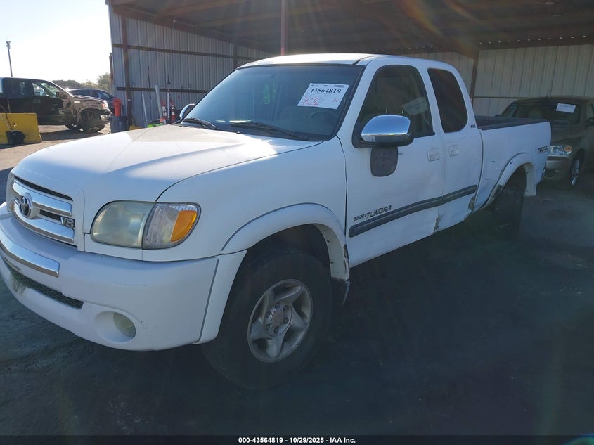 5TBBT44183S415474 2003 TOYOTA TUNDRA photo no. 2