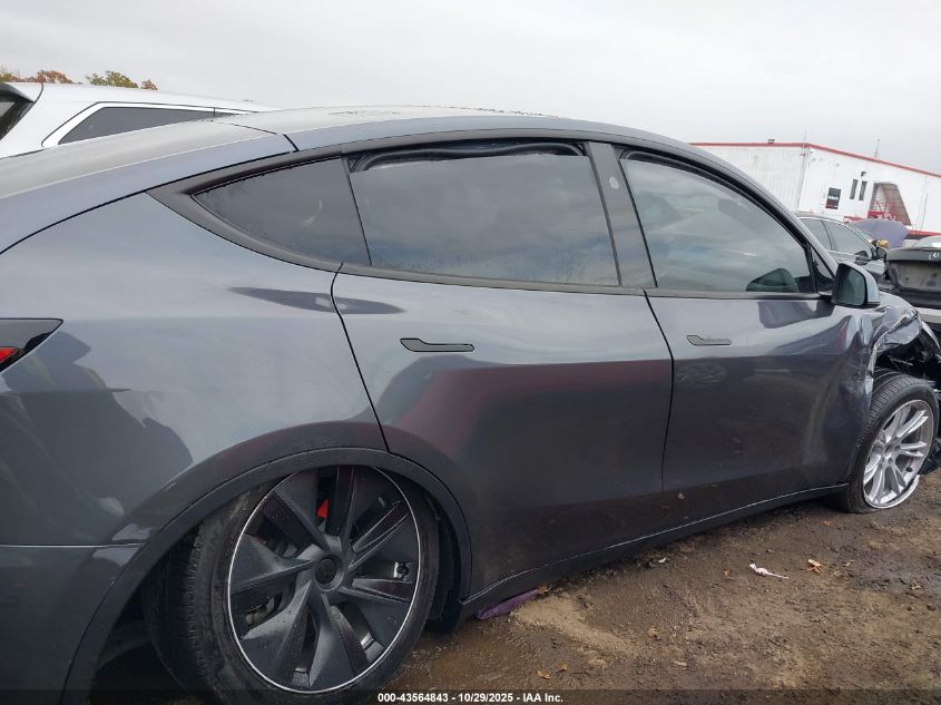 2023 Tesla Model Y Awd/Long Range Dual Motor All-Wheel Drive VIN: 7SAYGDEE8PA176641 Lot: 43564843