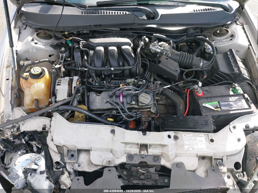 2006 Ford Taurus Se VIN: 1FAFP53UX6A105834 Lot: 43564849