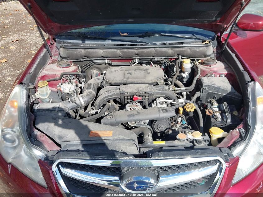 2011 Subaru Legacy 2.5I Premium VIN: 4S3BMCG68B3257496 Lot: 43564884