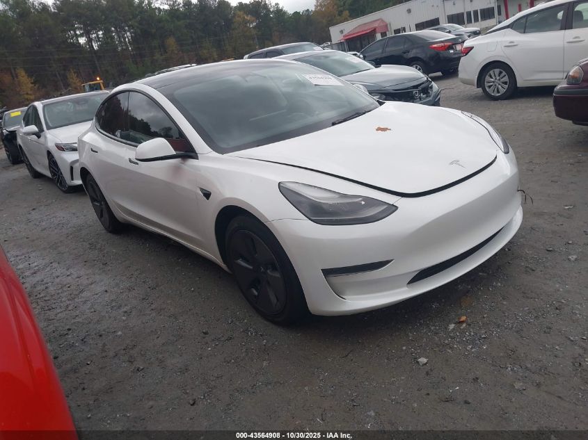 TESLA MODEL 3 REAR-WHEEL DRIVE