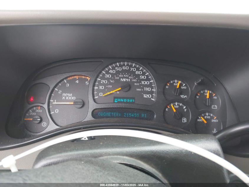 2005 GMC Sierra 2500Hd Sle VIN: 1GTHC23205F957753 Lot: 43564939