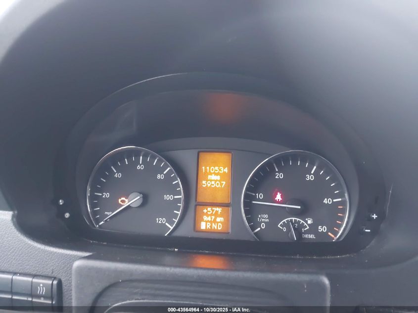 2015 Mercedes-Benz Sprinter 2500 Normal Roof VIN: WDZPE7DC7FP157196 Lot: 43564964