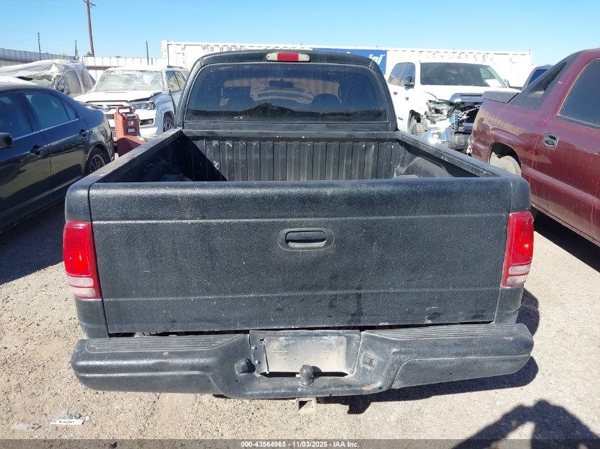 2000 Dodge Dakota Slt/Sport VIN: 1B7GL2AX7YS775201 Lot: 43564965