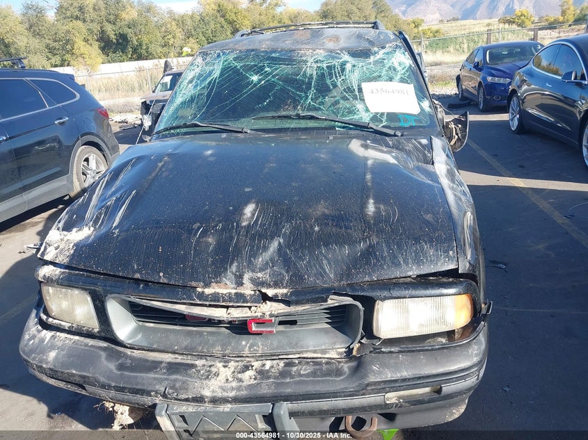 1997 GMC Jimmy Sls VIN: 1GKCT18W3VK516050 Lot: 43564981