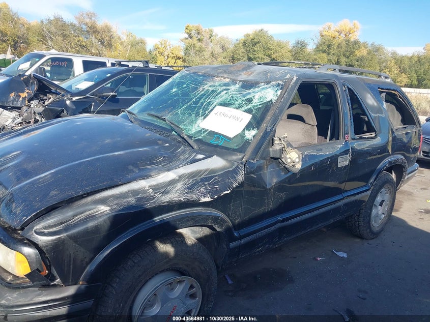 1997 GMC Jimmy Sls VIN: 1GKCT18W3VK516050 Lot: 43564981