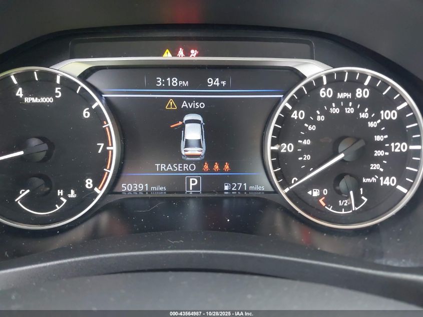 2024 Nissan Altima Sv Fwd VIN: 1N4BL4DV5RN321308 Lot: 43564987