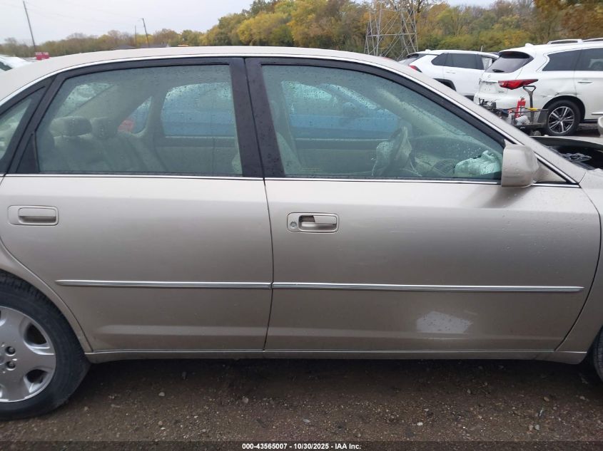 2003 Toyota Avalon Xls VIN: 4T1BF28B93U330589 Lot: 43565007