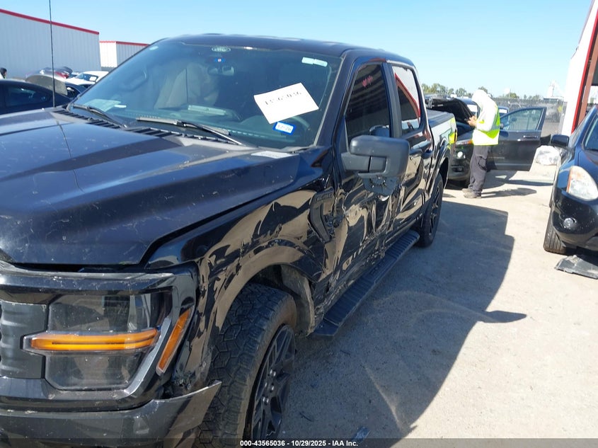 2024 Ford F-150 Stx VIN: 1FTEW2LP7RKF45140 Lot: 43565036