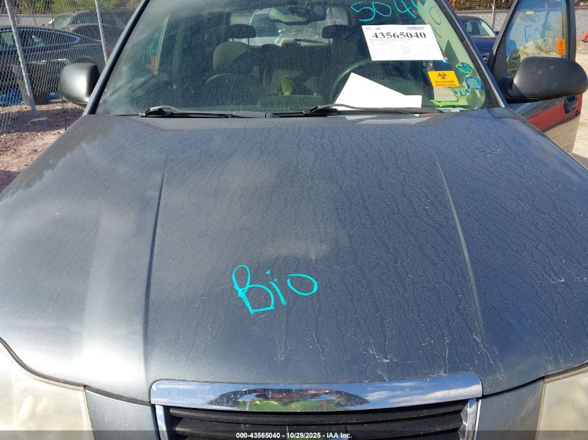 2006 Saturn Vue 4 Cyl VIN: 5GZCZ23D46F846298 Lot: 43565040