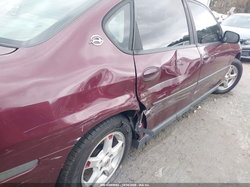 2003 Chevrolet Impala VIN: 2G1WF52E039387182 Lot: 43565082