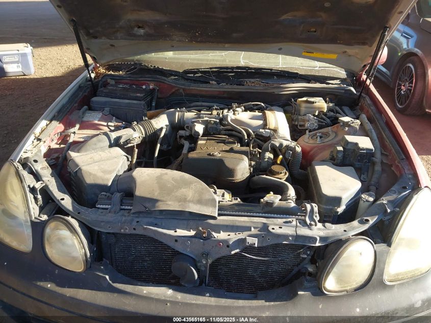 1998 Lexus Gs 300 VIN: JT8BD68S2W0006122 Lot: 43565165