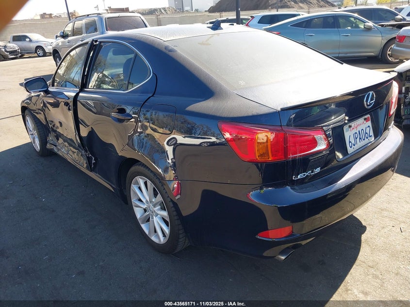 JTHBK262392092857 2009 LEXUS IS photo no. 3