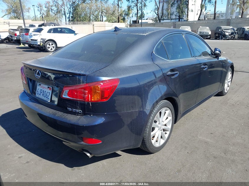 JTHBK262392092857 2009 LEXUS IS photo no. 4