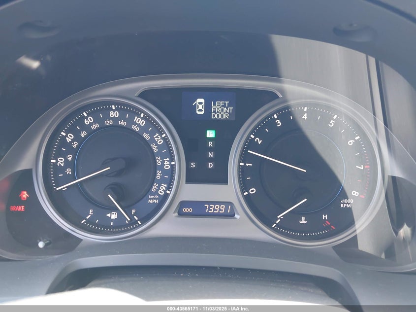 2009 Lexus Is 250 VIN: JTHBK262392092857 Lot: 43565171