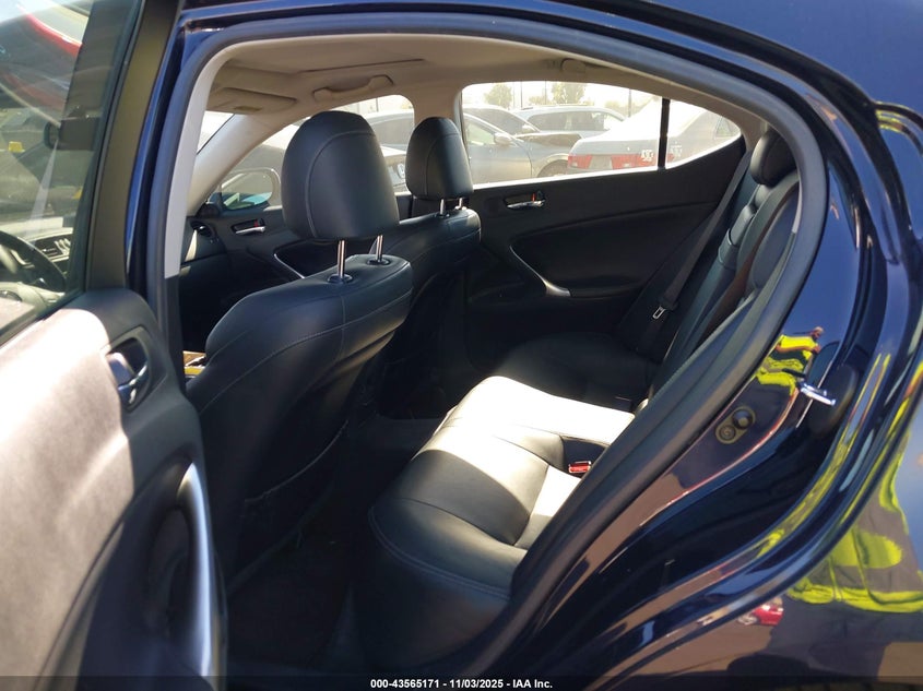 2009 Lexus Is 250 VIN: JTHBK262392092857 Lot: 43565171