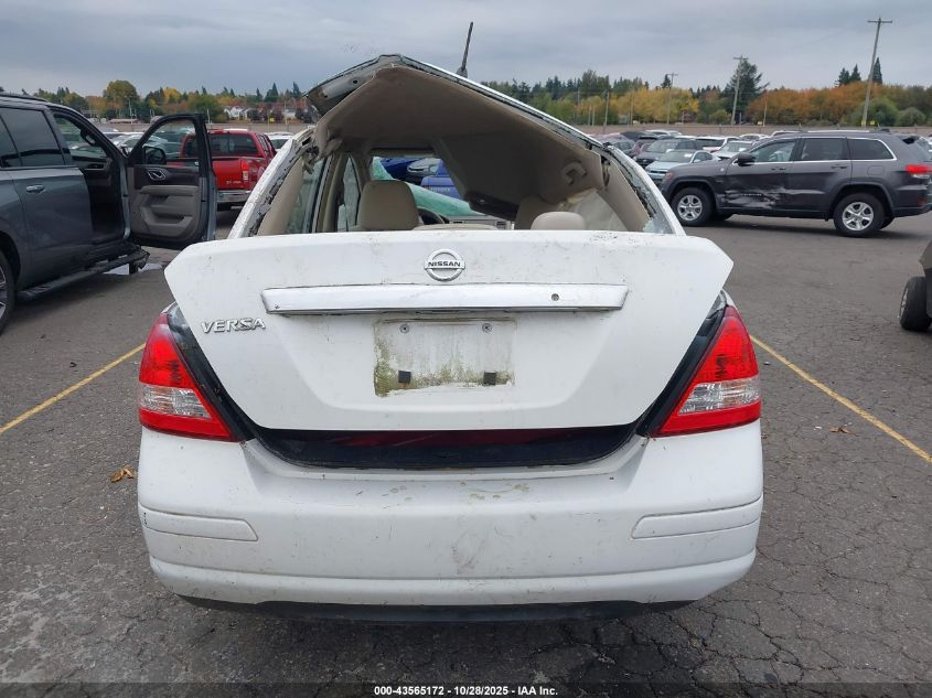 2009 Nissan Versa 1.8S VIN: 3N1BC11E39L491375 Lot: 43565172