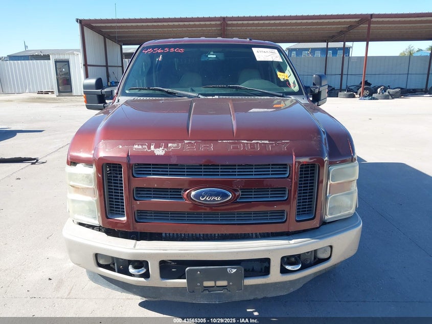 2008 Ford F-250 Lariat VIN: 1FTSW20R08ED25618 Lot: 43565305