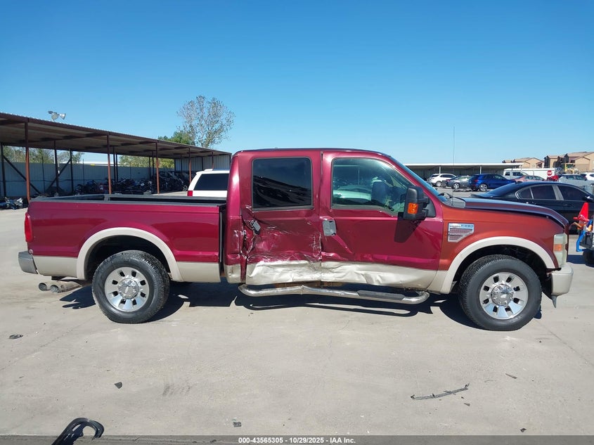 2008 Ford F-250 Lariat VIN: 1FTSW20R08ED25618 Lot: 43565305