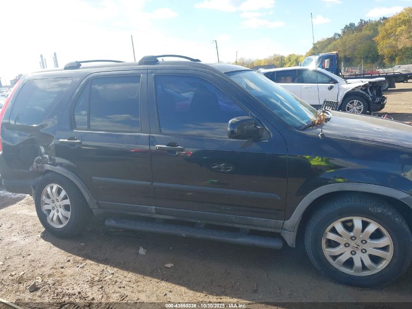 2006 Honda Cr-V Ex VIN: JHLRD78896C002192 Lot: 43565336