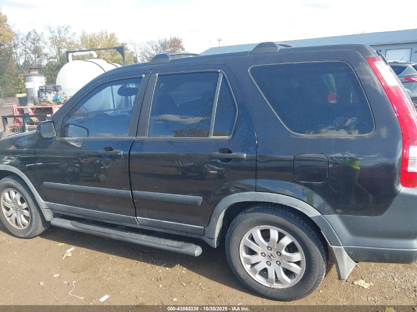 2006 Honda Cr-V Ex VIN: JHLRD78896C002192 Lot: 43565336