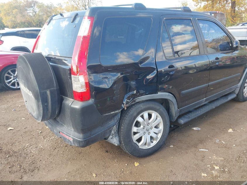 2006 Honda Cr-V Ex VIN: JHLRD78896C002192 Lot: 43565336