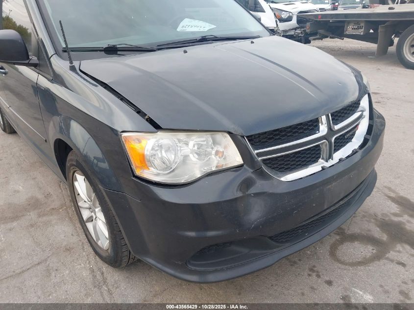 2014 Dodge Grand Caravan Sxt VIN: 2C4RDGCG9ER137318 Lot: 43565429
