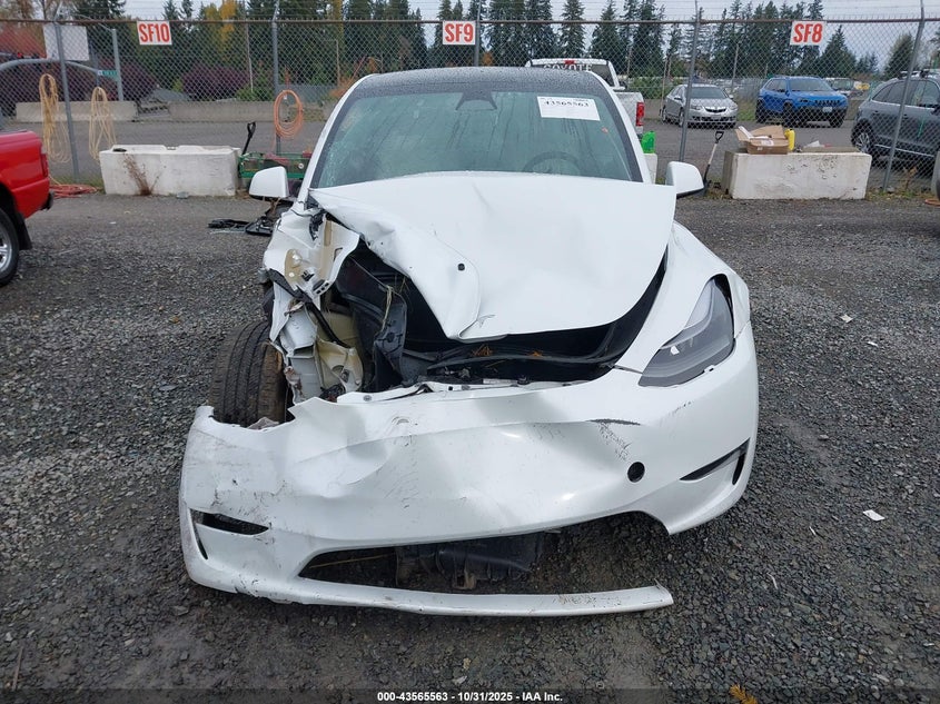 2023 Tesla Model Y Awd/Long Range Dual Motor All-Wheel Drive VIN: 7SAYGDEE9PF630169 Lot: 43565563