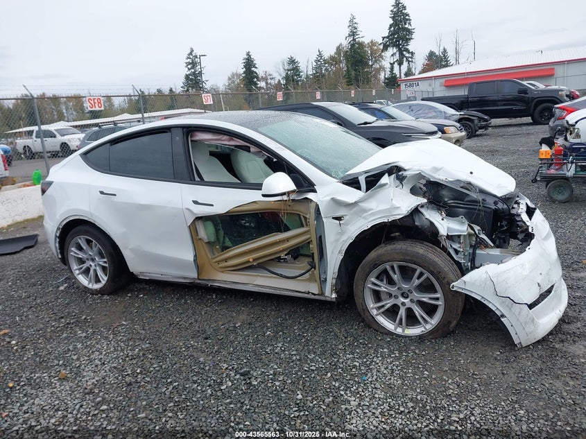 2023 Tesla Model Y Awd/Long Range Dual Motor All-Wheel Drive VIN: 7SAYGDEE9PF630169 Lot: 43565563