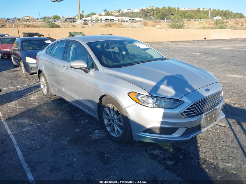 2017 FORD FUSION SE - 3FA6P0H76HR242476
