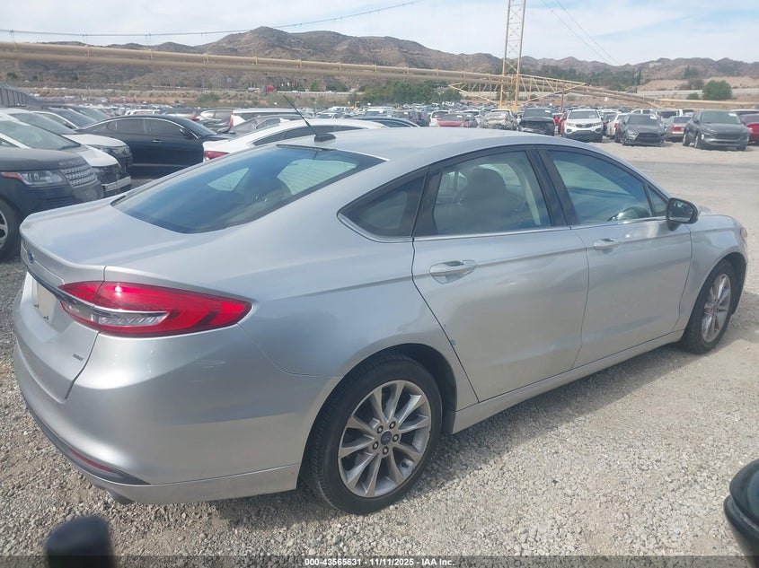 2017 Ford Fusion Se VIN: 3FA6P0H76HR242476 Lot: 43565631