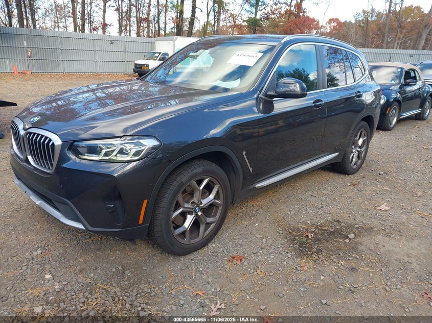 2024 BMW X3 xDrive30I VIN: 5UX53DP05R9U82773 Lot: 43565665