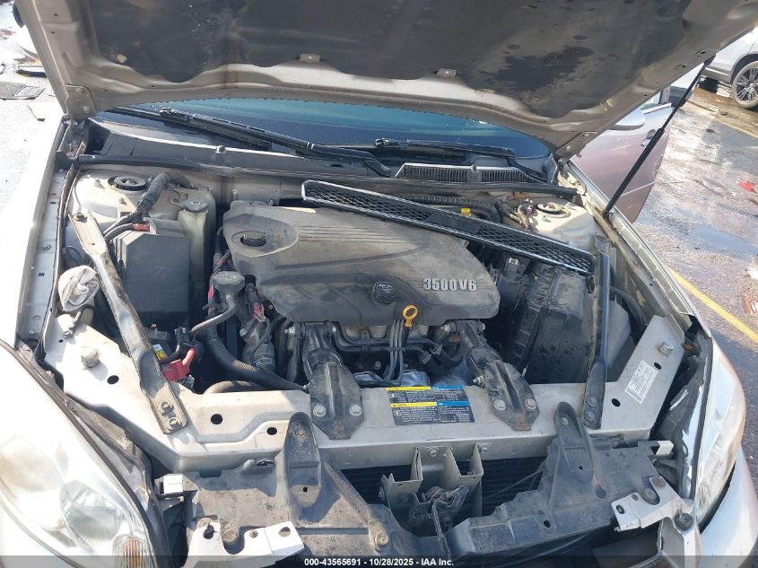 2008 Chevrolet Impala Lt VIN: 2G1WT58N381221616 Lot: 43565691