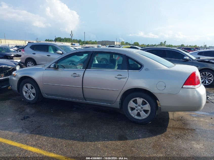 2008 Chevrolet Impala Lt VIN: 2G1WT58N381221616 Lot: 43565691