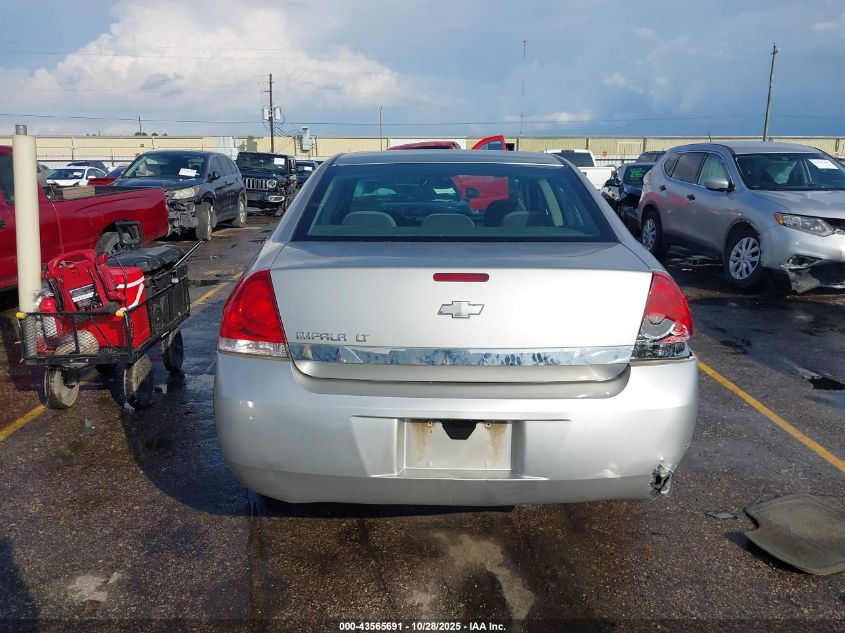 2008 Chevrolet Impala Lt VIN: 2G1WT58N381221616 Lot: 43565691