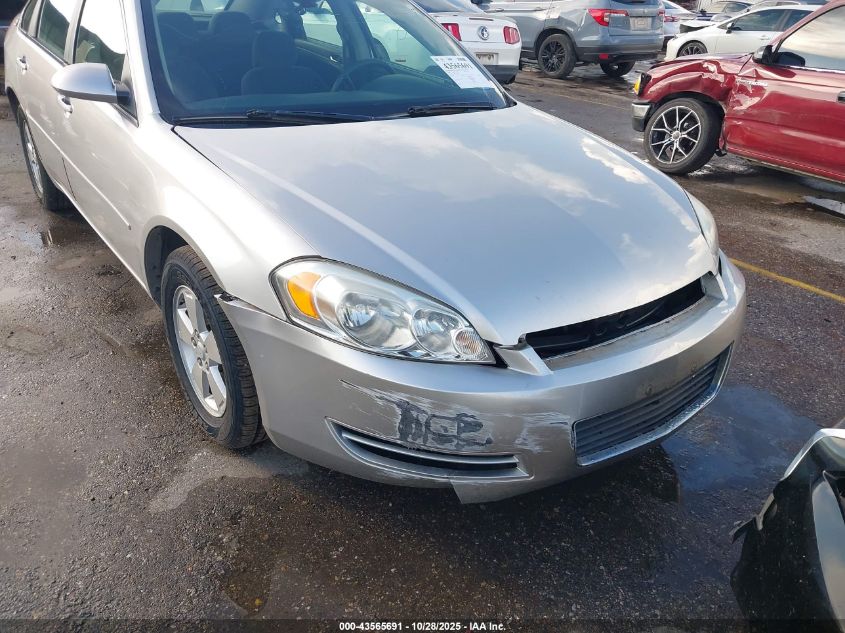 2008 Chevrolet Impala Lt VIN: 2G1WT58N381221616 Lot: 43565691