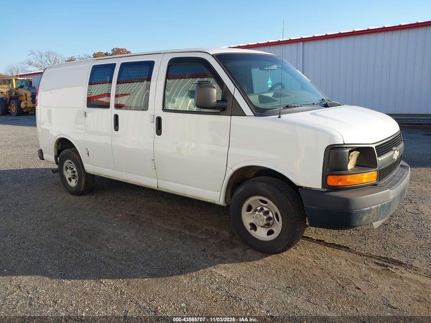 2013 CHEVROLET EXPRESS 2500 WORK VAN - 1GCWGFBA7D1116231