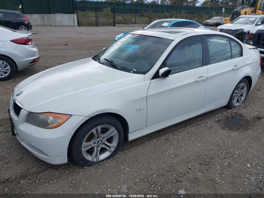 2008 BMW 328Xi WBAVC73588KX92814 photo #3