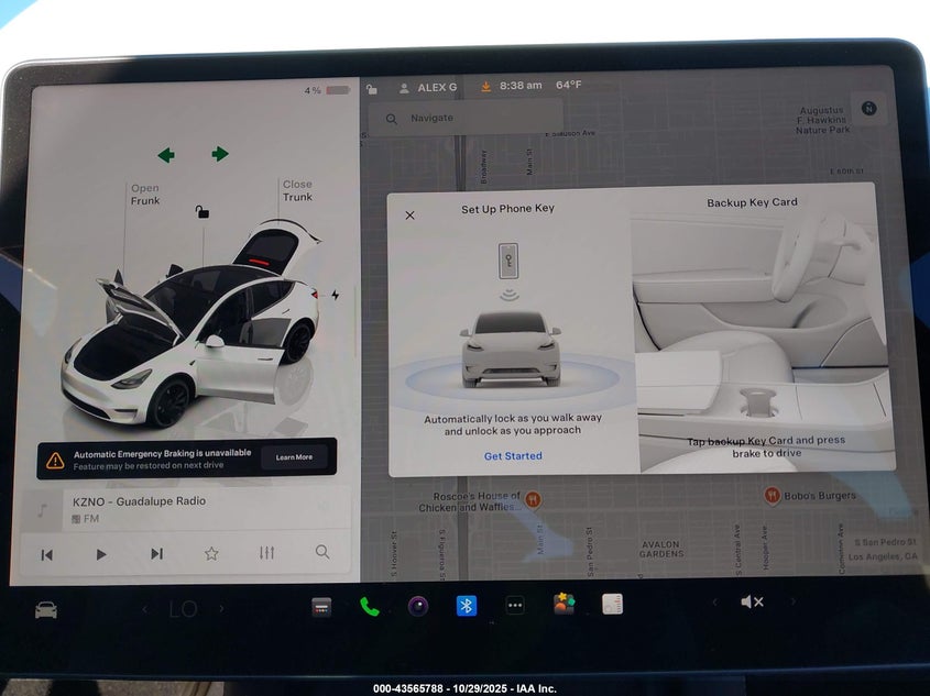 2022 Tesla Model Y Performance Dual Motor All-Wheel Drive VIN: 7SAYGDEF1NF521341 Lot: 43565788