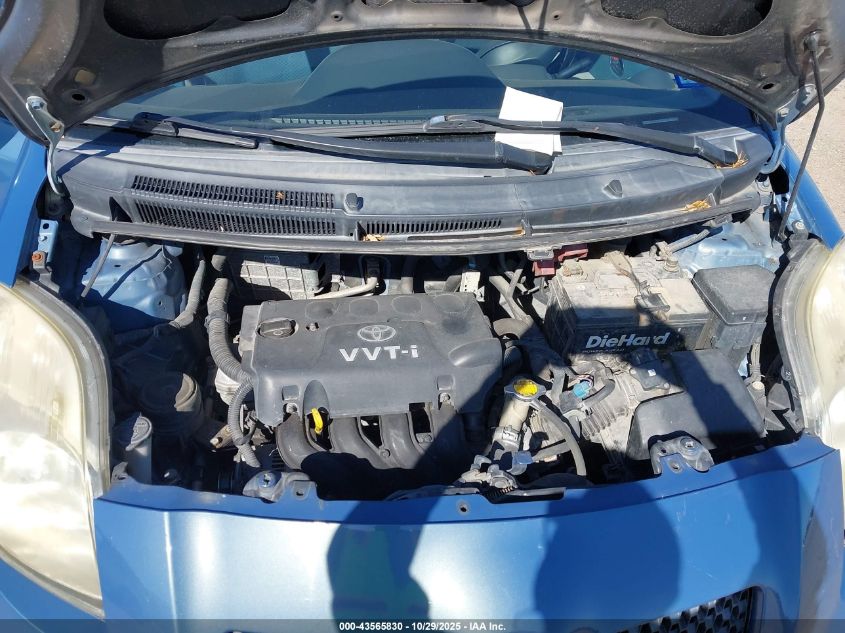 2007 Toyota Yaris VIN: JTDJT923975110503 Lot: 43565830