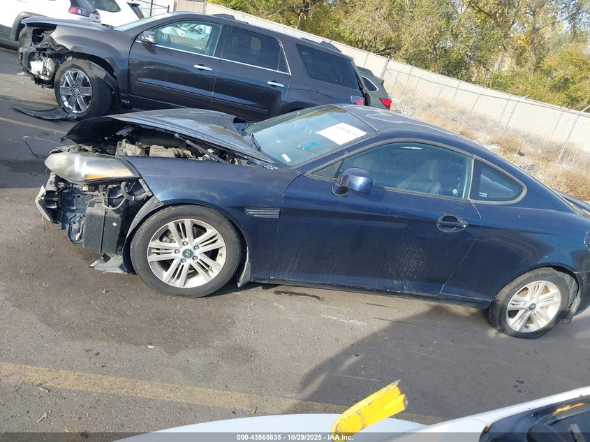 2008 Hyundai Tiburon Gs VIN: KMHHM66D68U290779 Lot: 43565835