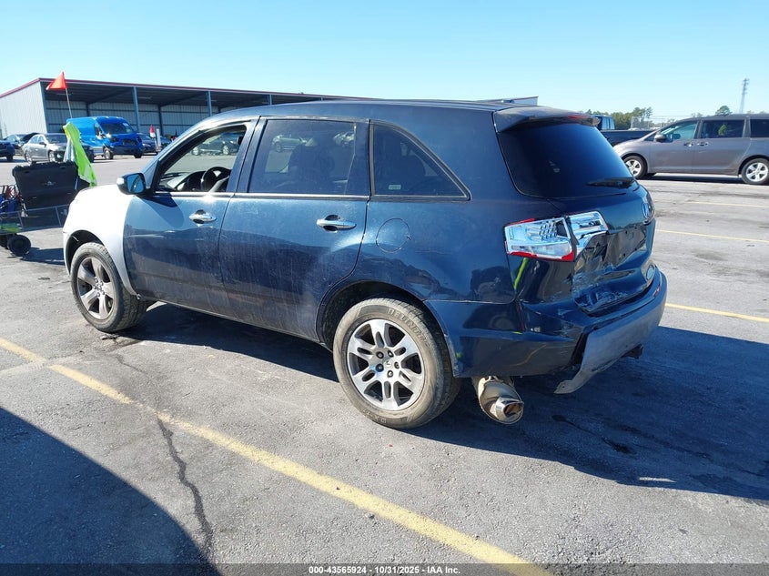 2HNYD28759H504972 2009 ACURA MDX photo no. 3