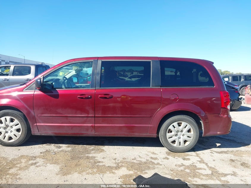 2016 Dodge Grand Caravan Se VIN: 2C4RDGBG7GR369808 Lot: 43565930